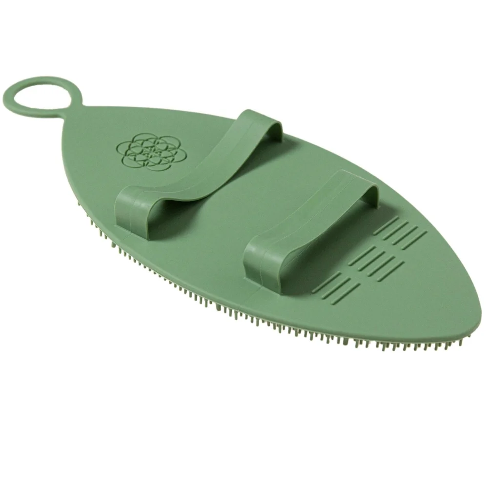 🔴 DAILY CONCEPTS Leaves of Life Silicone Body Scrubber